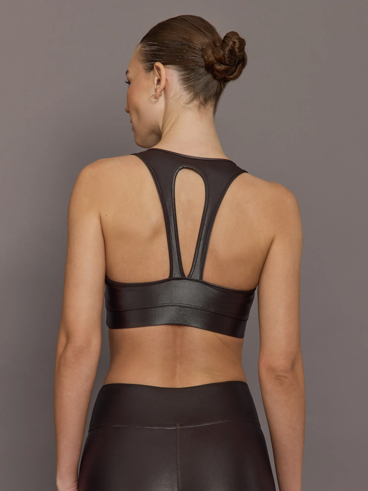 Action Bra in Takara Shine - Chocolate Torte - Image 3