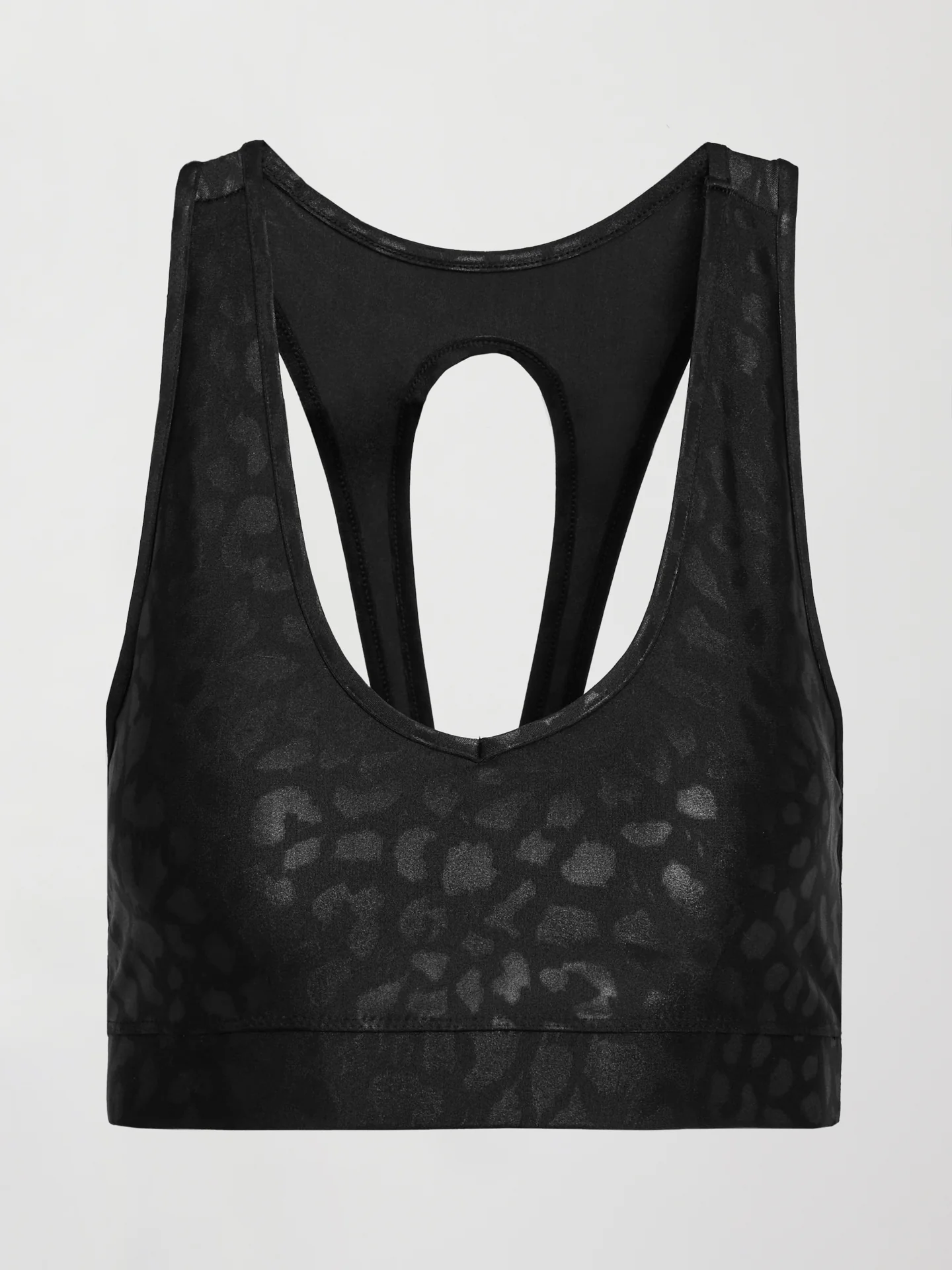 Action Bra 2.0 in Leopard Takara Shine - Black - Image 6