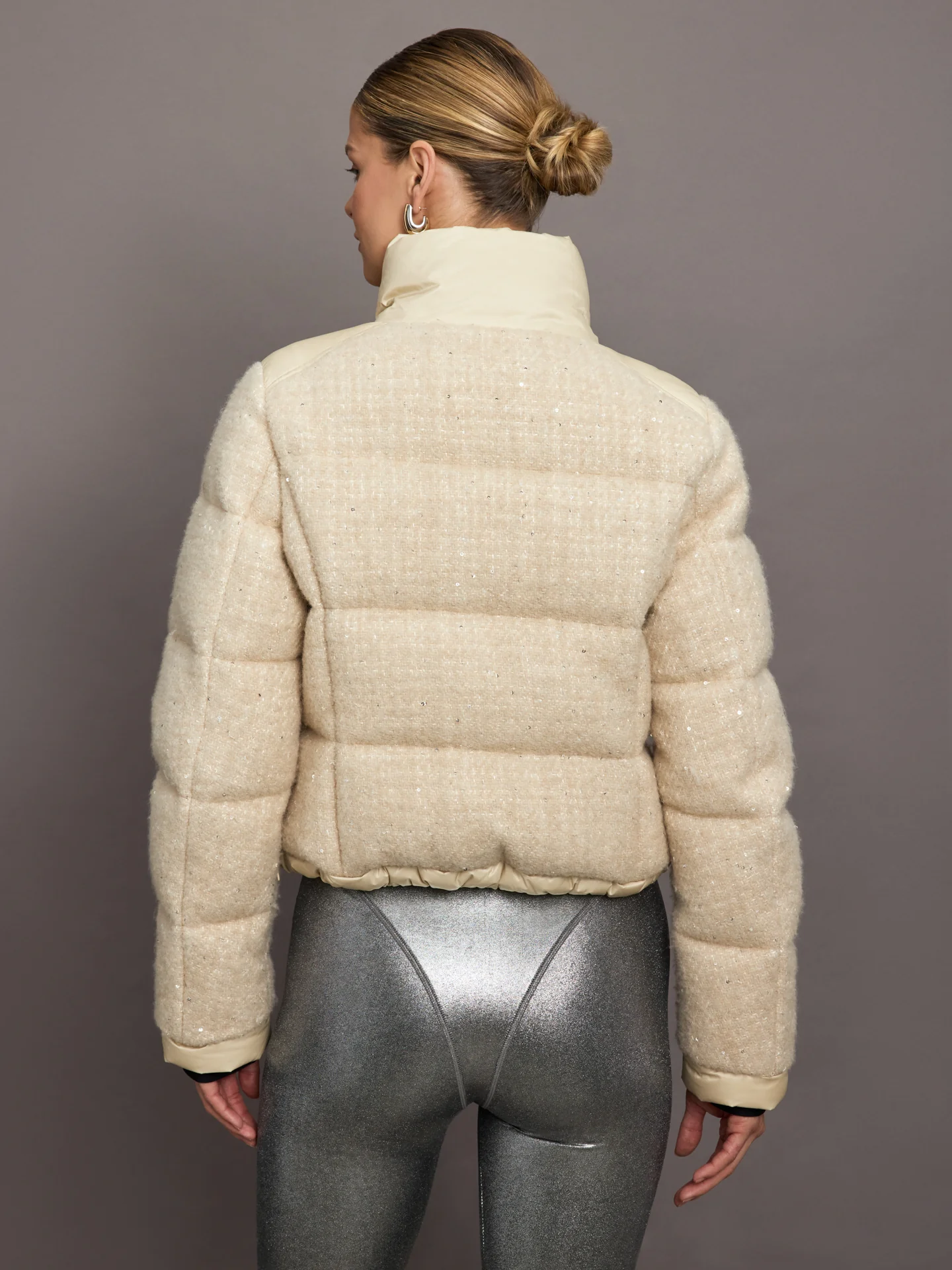 Chamonix Ski Jacket - Cream - Image 4