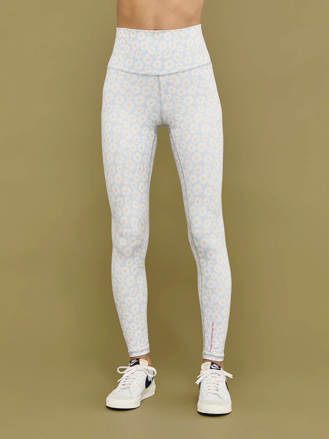 Daisys On Dusty Blue TLC Legging - Daisys On Dusty Blue - Image 3