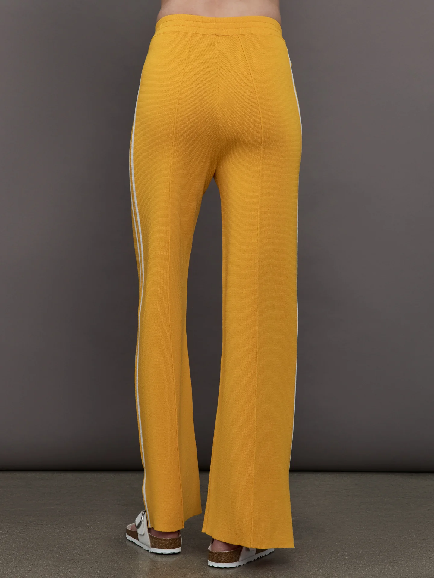 Dunes Freya Knit Pant - Yellow - Image 4