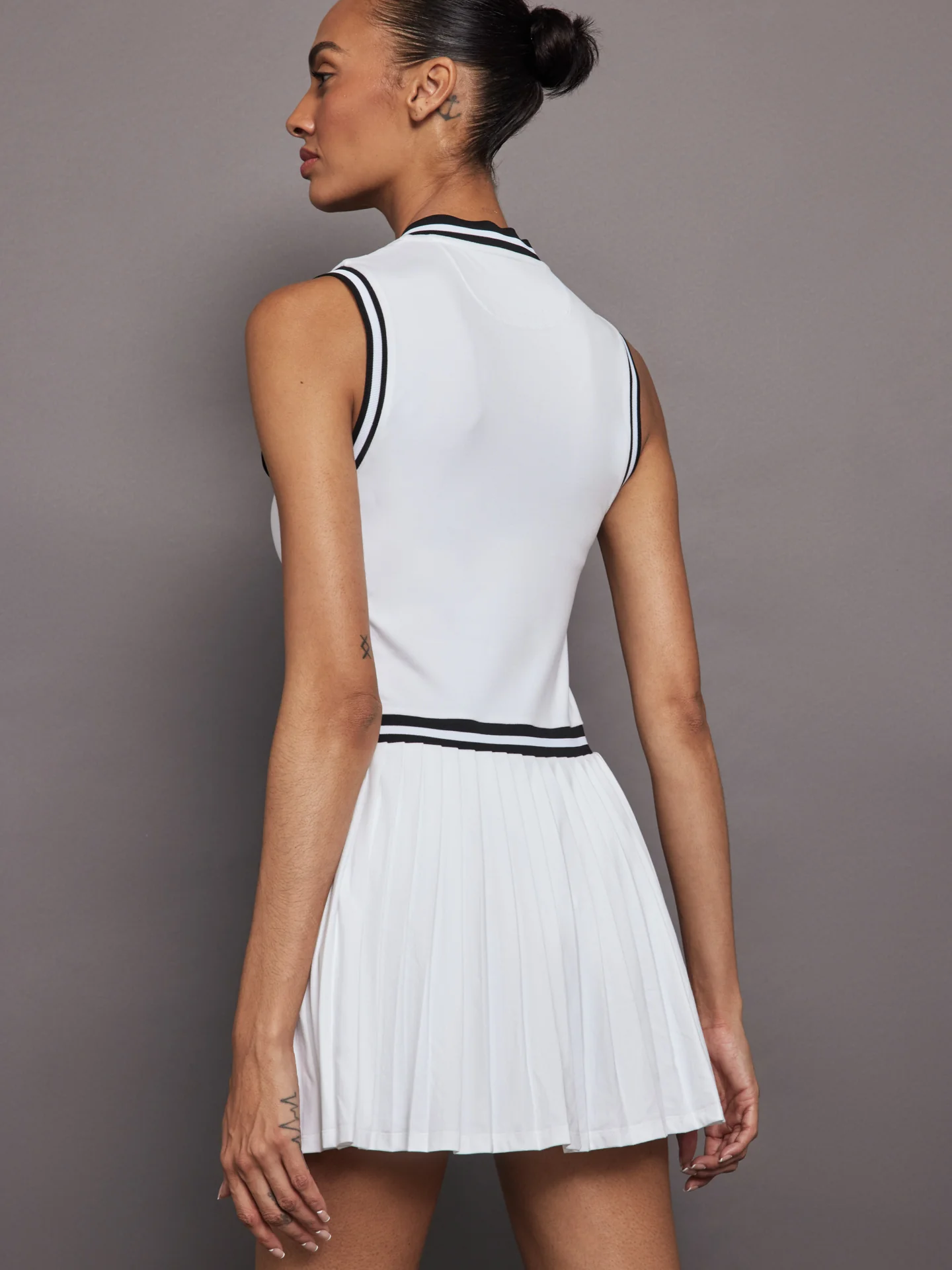 Elgan Dress - White - Image 4
