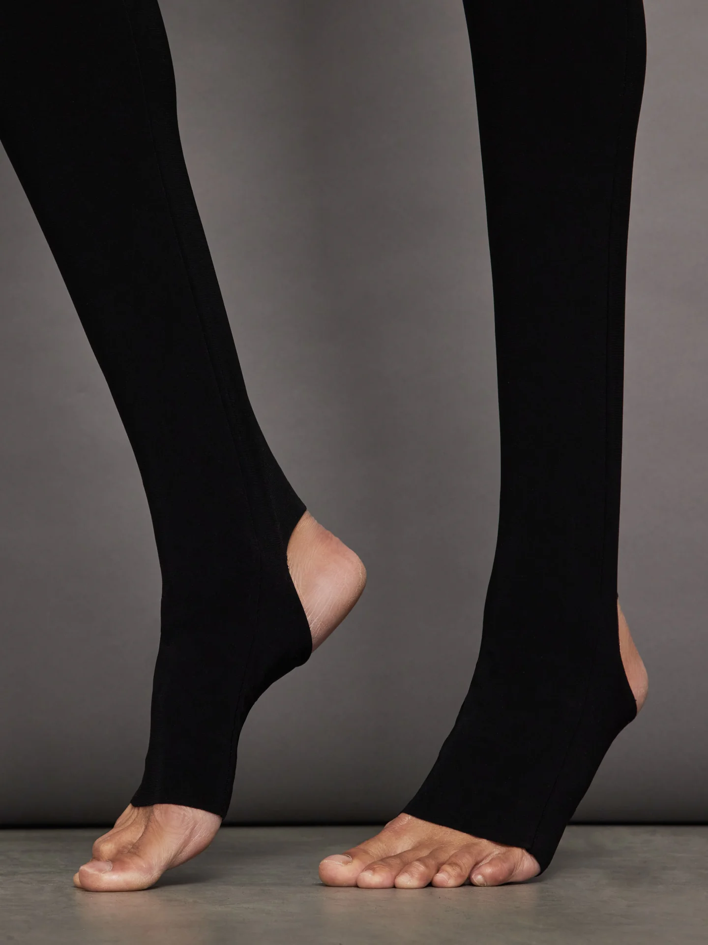 HALTER TURTLE CATSUIT WITH FOOTIE - BLACK - Image 5