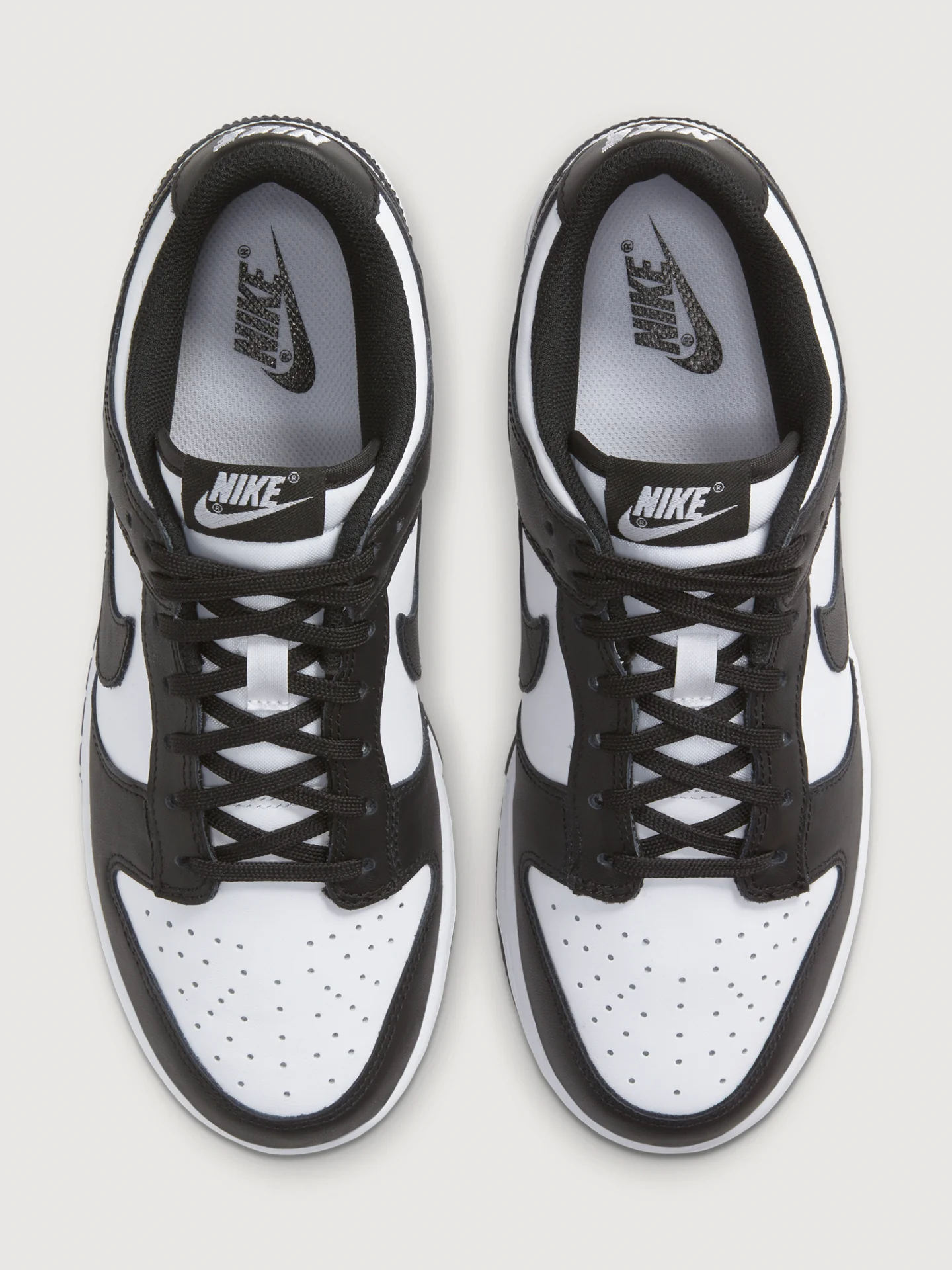 Nike Dunk Low - White/Black-White - Image 5