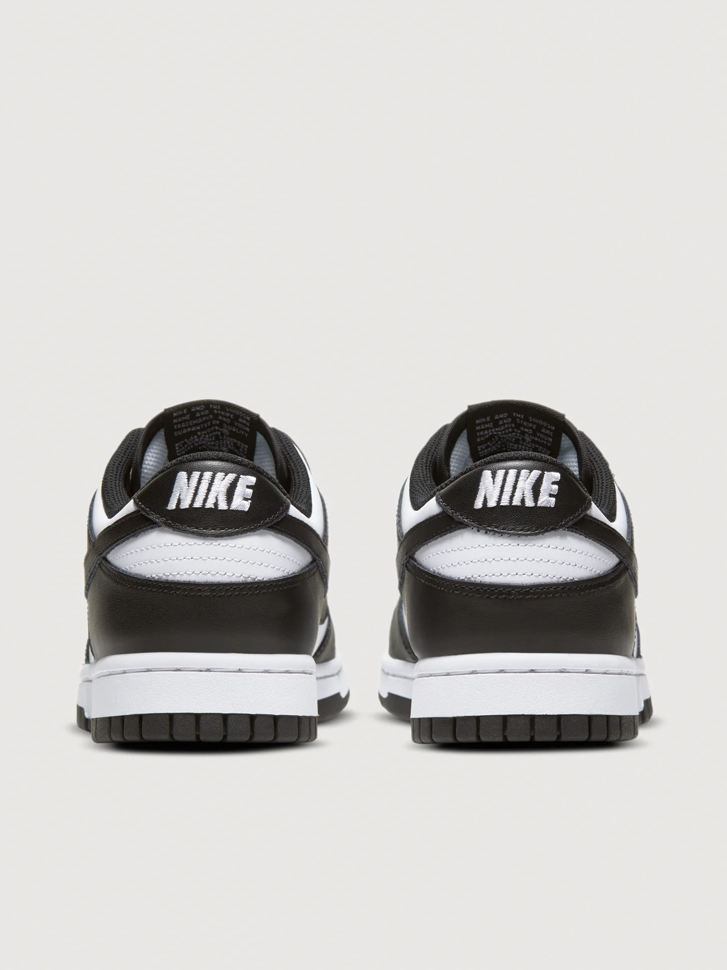 Nike Dunk Low - White/Black-White - Image 6
