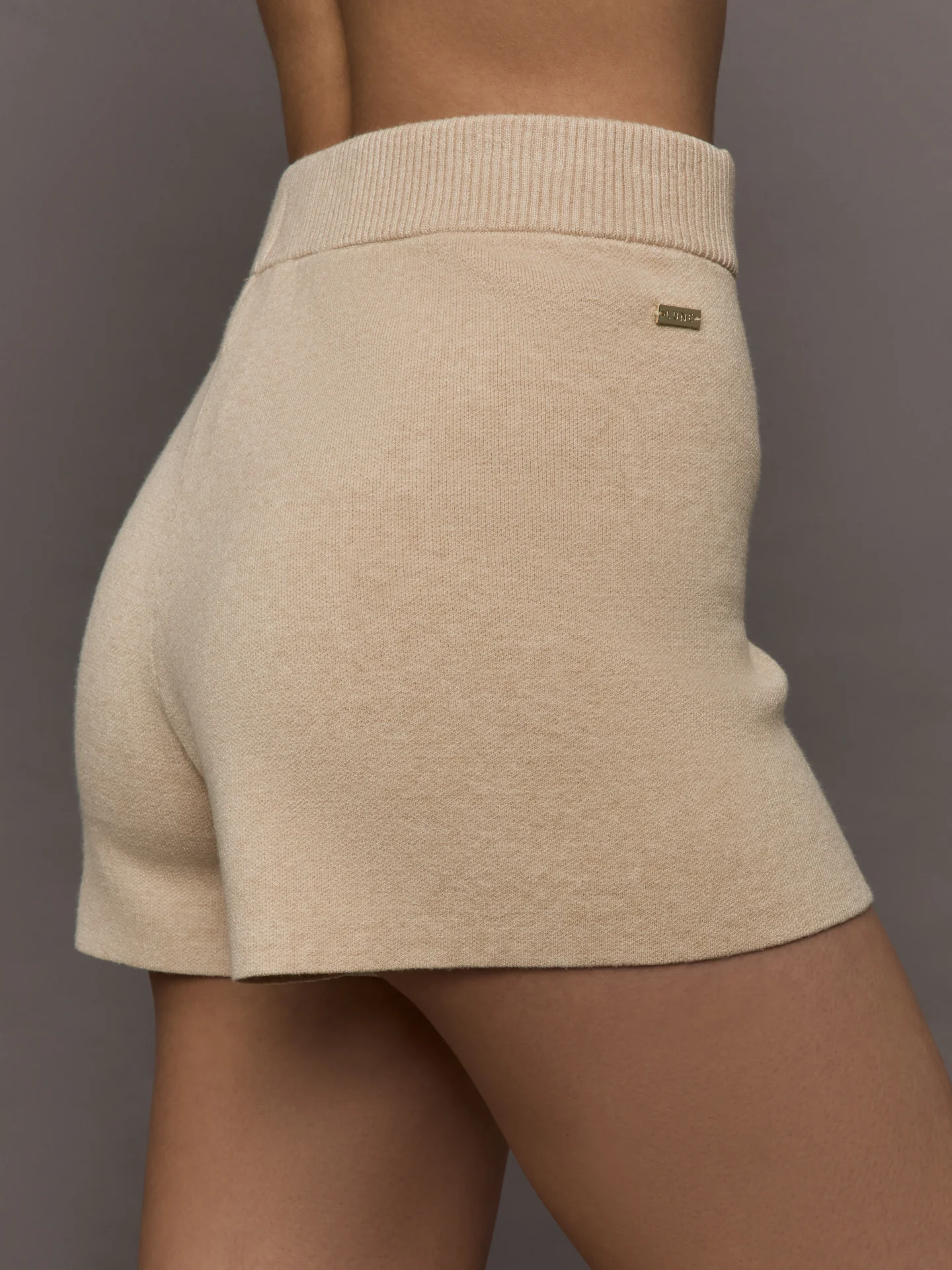 Olly Shorts - Beige Melange - Image 5