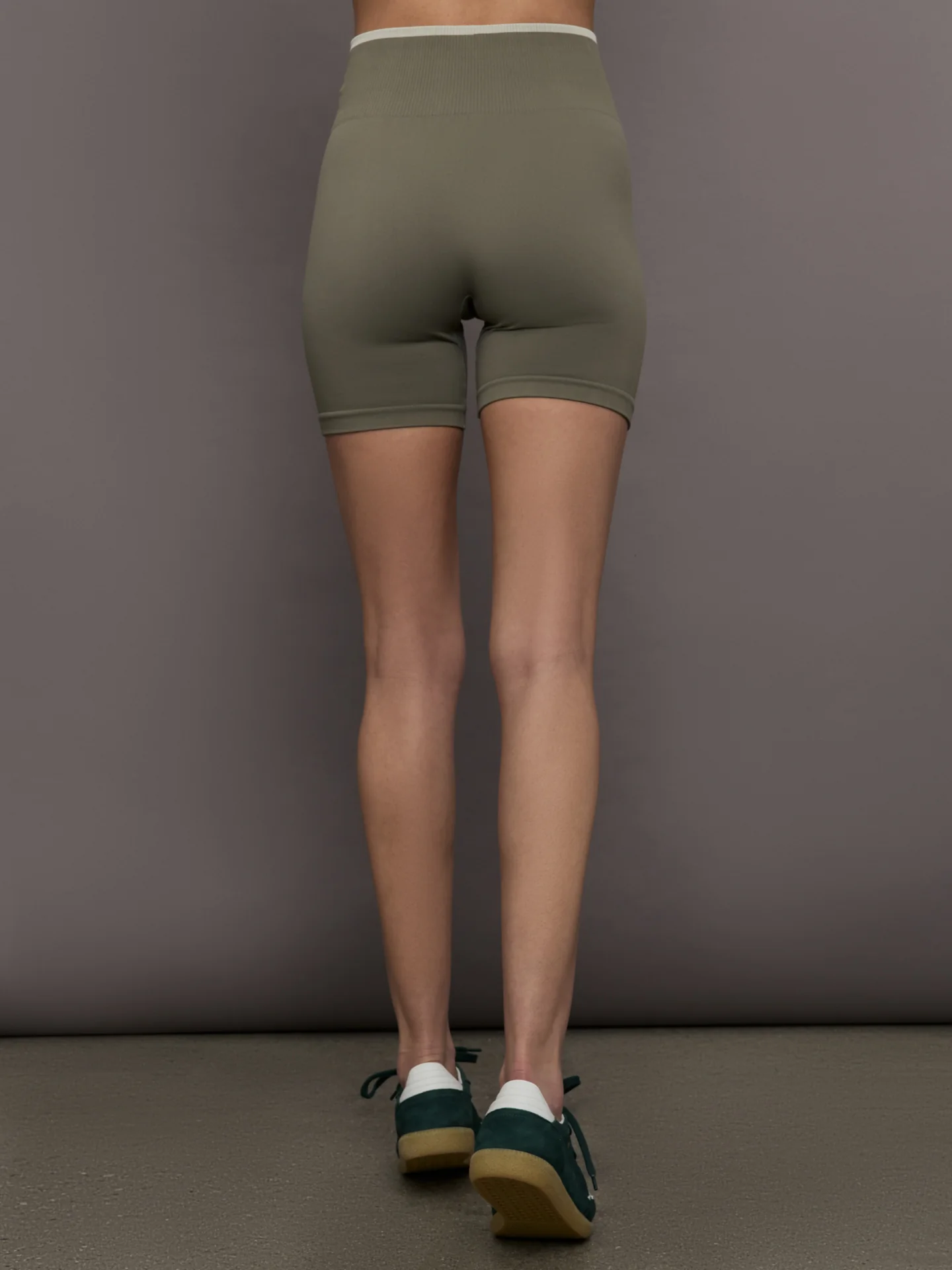 Restore Seamless Bike Short - Khaki Brown - Image 4