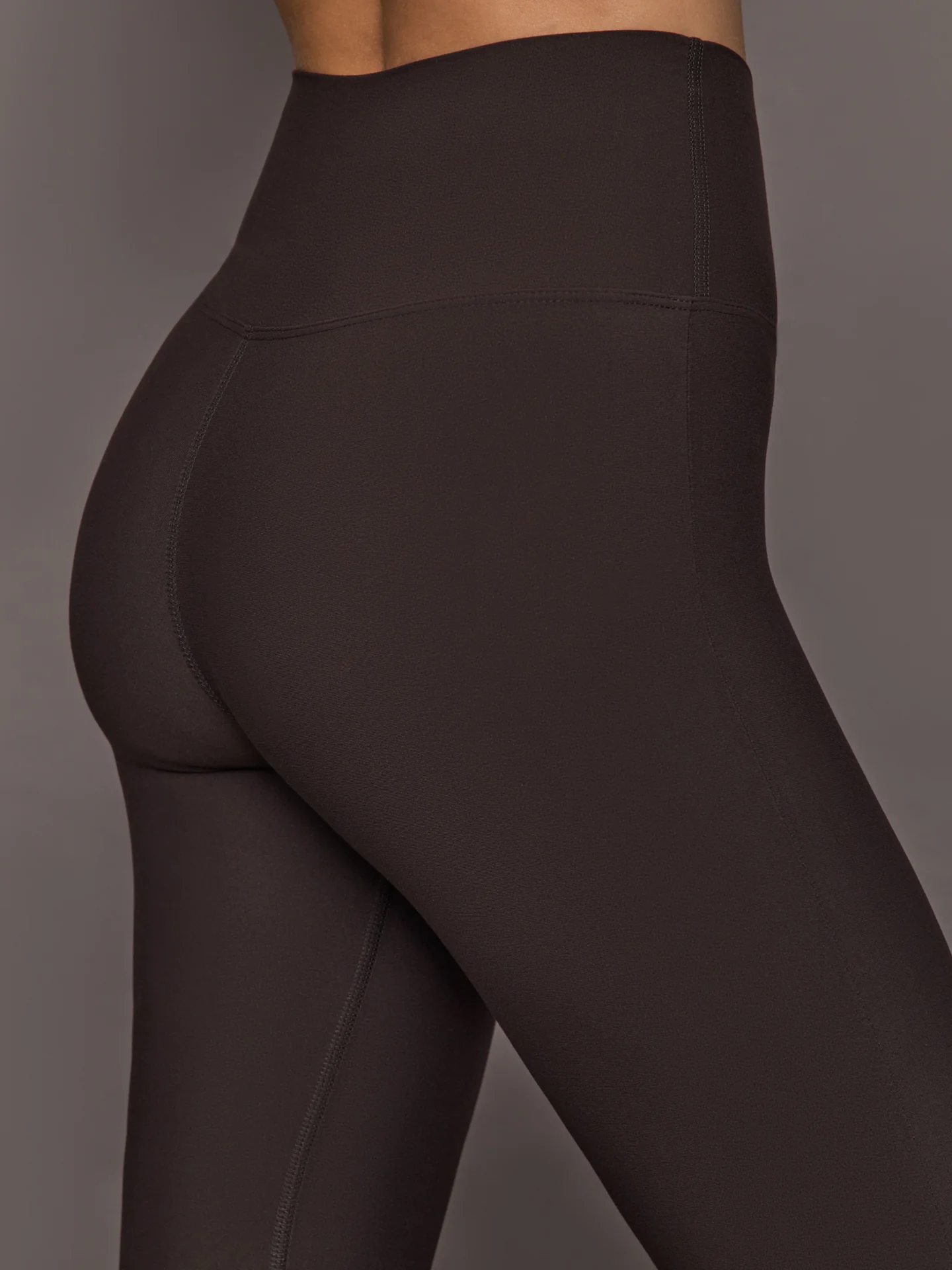 Split Bootcut Legging in Melt - Chocolate Torte - Image 5