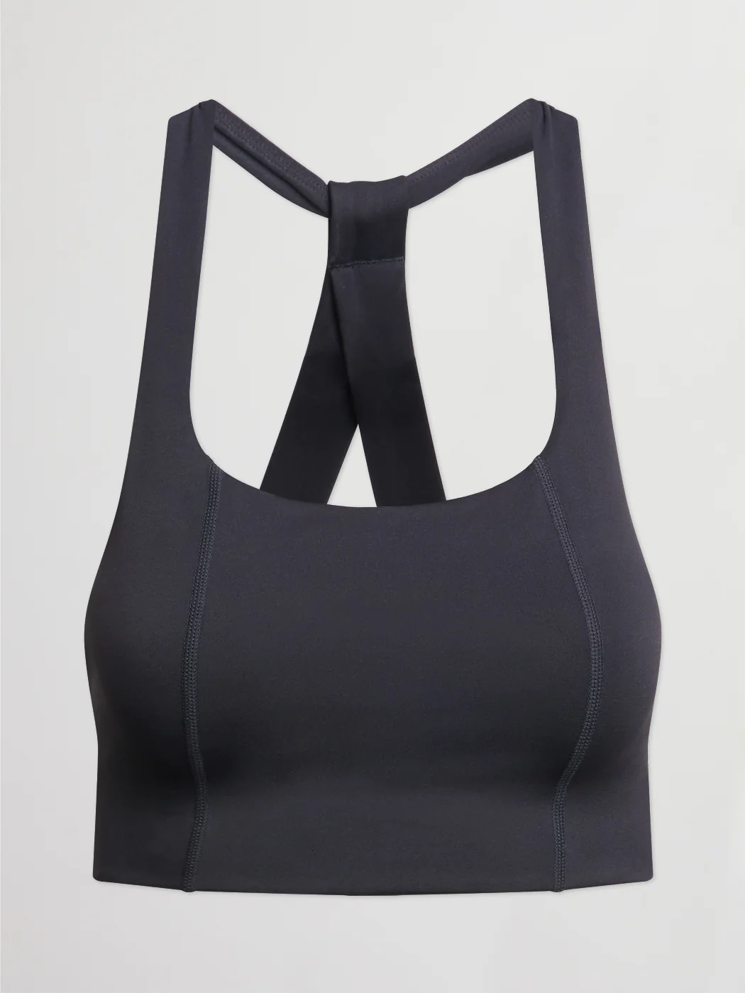 T Back Bra In Diamond Compression - Black - Image 8