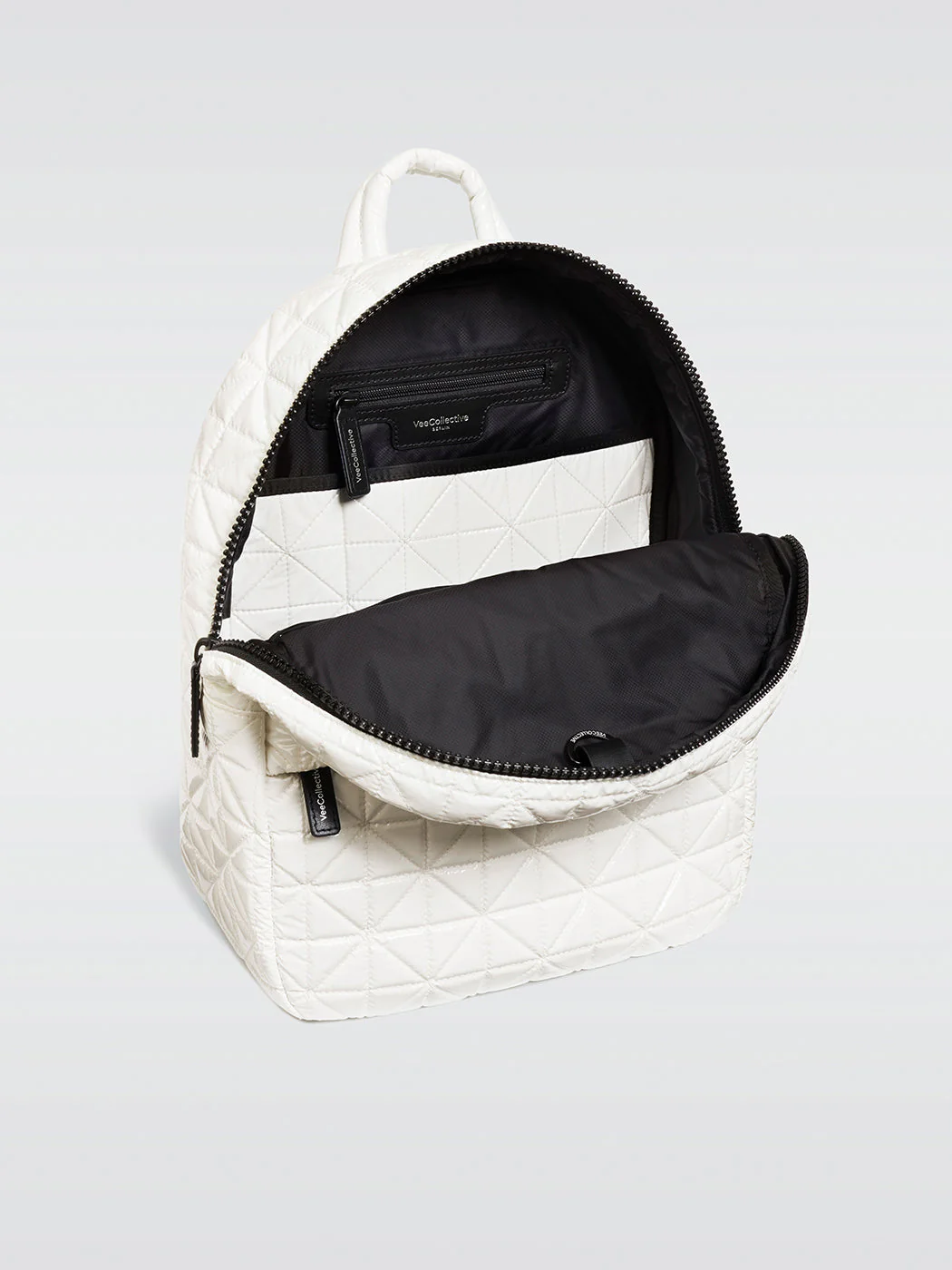 Vee Backpack - Cream Vinyl - Image 4